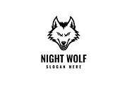 Night Wolf Logo, a Branding & Logo Template by Pixes (Thumbnail 2 of 2)