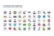 Casino and gambling icon set, an Icon by Icongeek26 (Thumbnail 4 of 6)