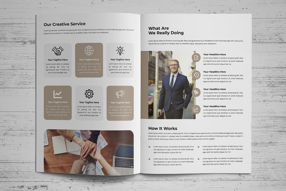 Project Proposal Brochure, a Brochure Template by SamiSimply7 (Photo 5 of 9)