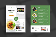 Food Menu Flyer Template, a Flyer Template by Spark_Creative (Thumbnail 2 of 3)