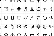 Lino Icon Set, an Outline Icon by Fine Goods (Thumbnail 2 of 3)