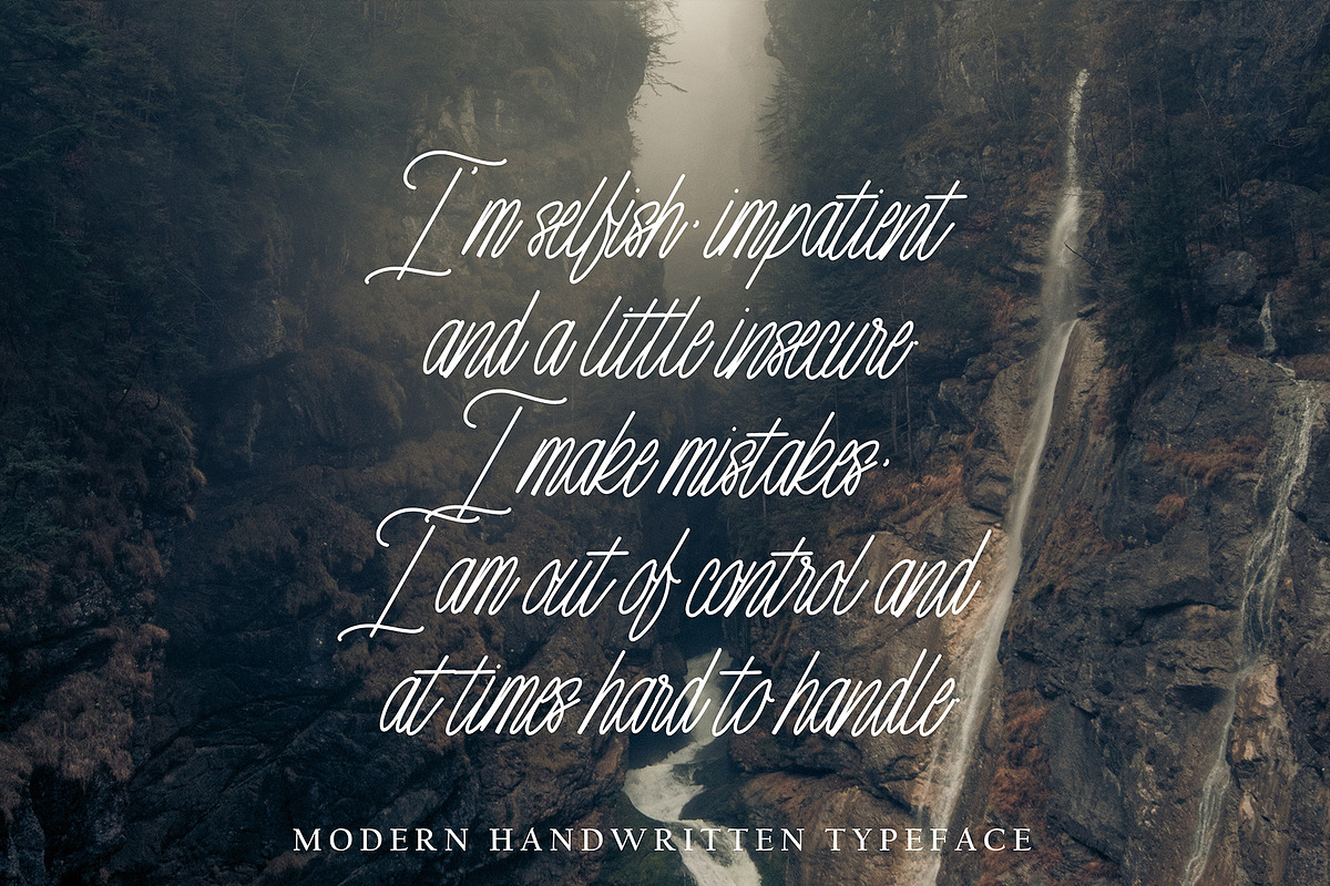 Holyfiled Crail, a Handwritten Font by HaKi Studio (Photo 4 of 5)