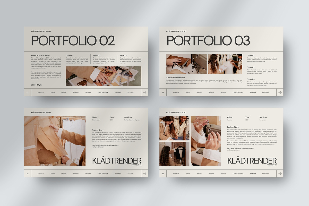 Beige Minimalist Pitch Deck V4, a Presentation Template by FIBRINOSÄ (Photo 10 of 11)