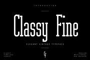 Classy Fine, a Serif Font by Wow Magic (Thumbnail 1 of 5)