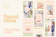 Pastel vibes | Social Media Kit, a Social Media Template by Mila Estudio (Thumbnail 4 of 7)