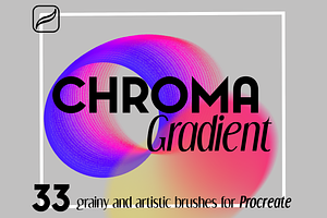 Chroma Gradient Procreate Brushes