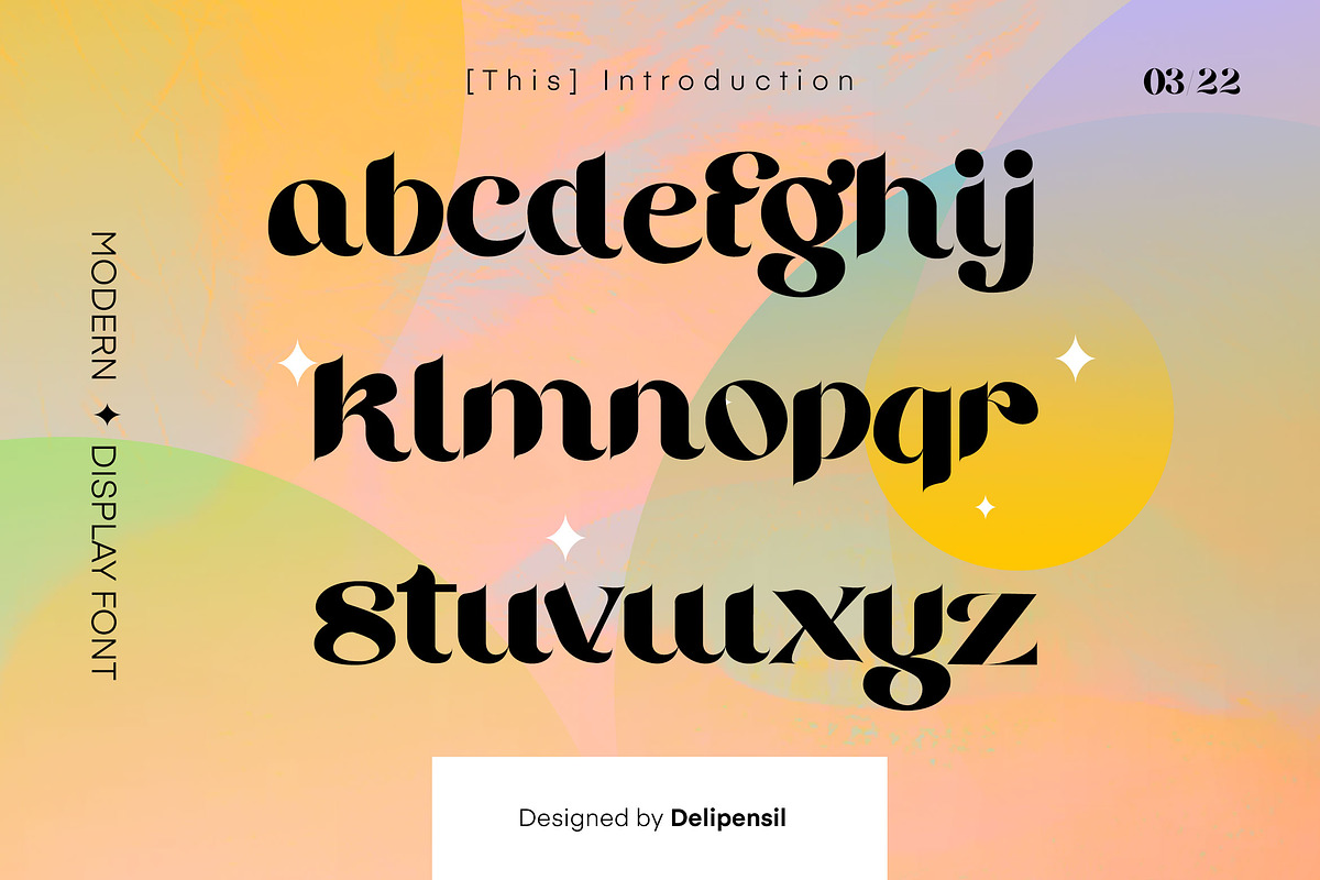 BEIFO - Modern - Display Font, a Font by delipensil (Photo 6 of 6)