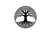 Tree of Life Circle SVG Bundle, an Illustration by Gfx_Store (Thumbnail 14 of 50)