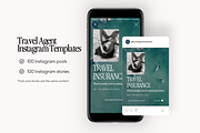 Travel Agent Instagram Templates, a Social Media Template by Warmsoulgallery (Thumbnail 4 of 10)