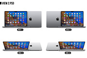 Apple Macbook Pro 14 (2021) MockUp, a Mac Mockup by Alex_Yanko (Thumbnail 3 of 19)