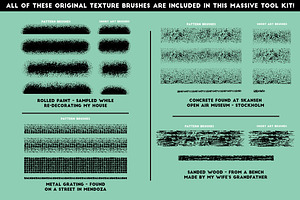 The Ultimate Texture Brush Library