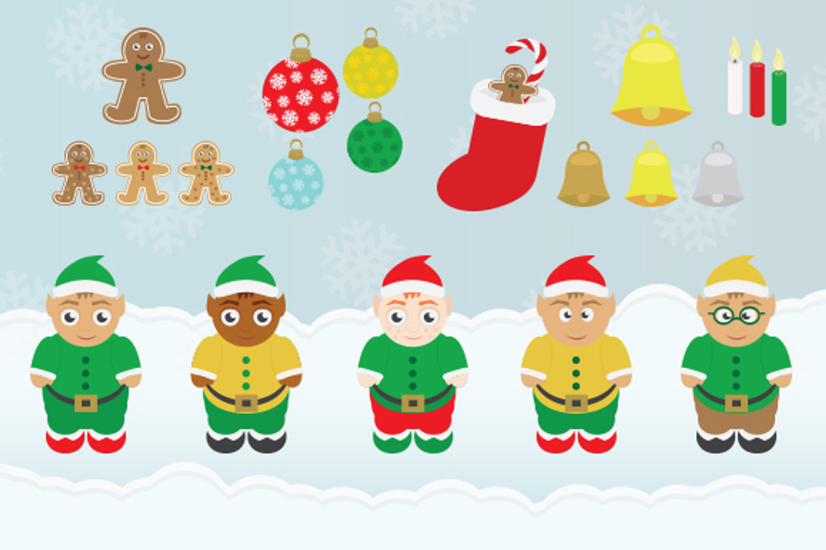 Christmas Design Pack, an Illustration by Vectopus.com (Photo 4 of 5)