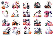 Halloween Ghost PNG Clipart, an Illustration by Designworld (Thumbnail 3 of 5)