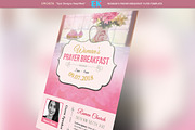 Woman's Prayer Breakfast Flyer, a Flyer Template by Epickita (Thumbnail 1 of 2)
