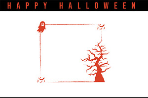 Spooky Halloween Frame Designs