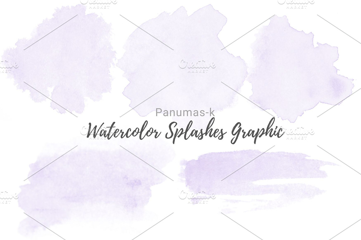 Pastel Watercolor Brush, an Object Graphic by PKshop (Photo 3 of 3)