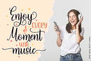 Pinky Love, a Script Font by Soft Creative (Thumbnail 5 of 10)