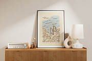 Mediterranean Vacation Print Posters, an Object Graphic by DesignThatMatters (Thumbnail 9 of 13)