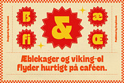 Seretoflare, a Sans Serif Font by graphicook (Thumbnail 5 of 10)