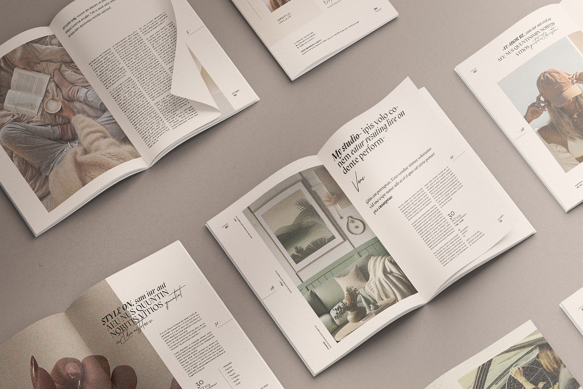 The Lifestyle Magazine Template, a Magazine Template by ArtisanaAura (Photo 15 of 22)