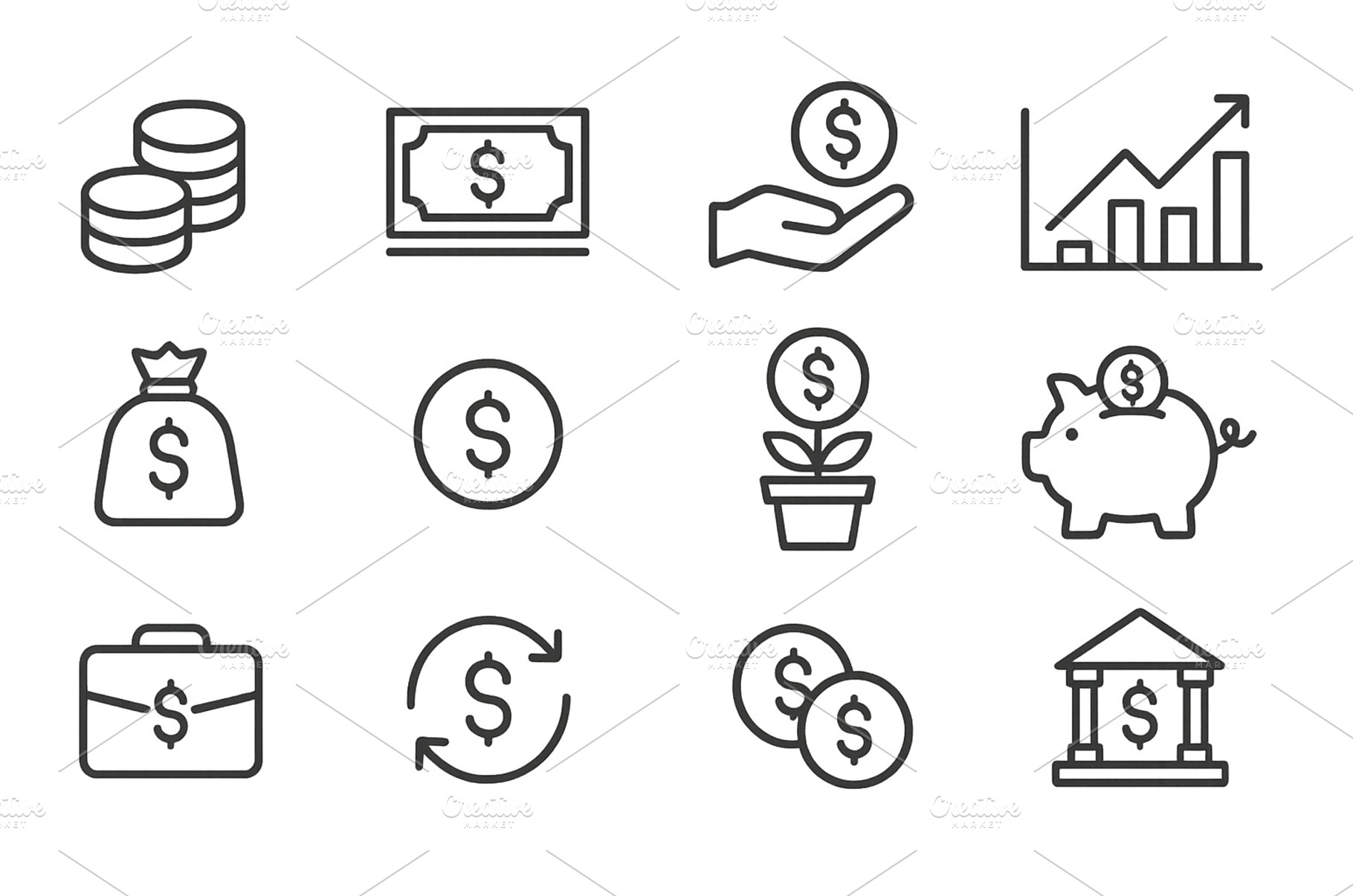 Financial symbols representing, a Business Photo by ZinetroN