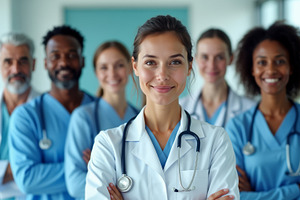Multidisciplinary medical team led, a Health & Medical Photo by angellodeco