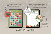 Digital Christmas Advent Calendar, a Templates & Theme by Oshin Design (Thumbnail 3 of 4)
