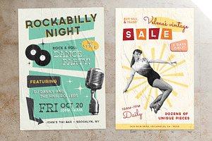 Retro & Rockabilly Vintage Vector