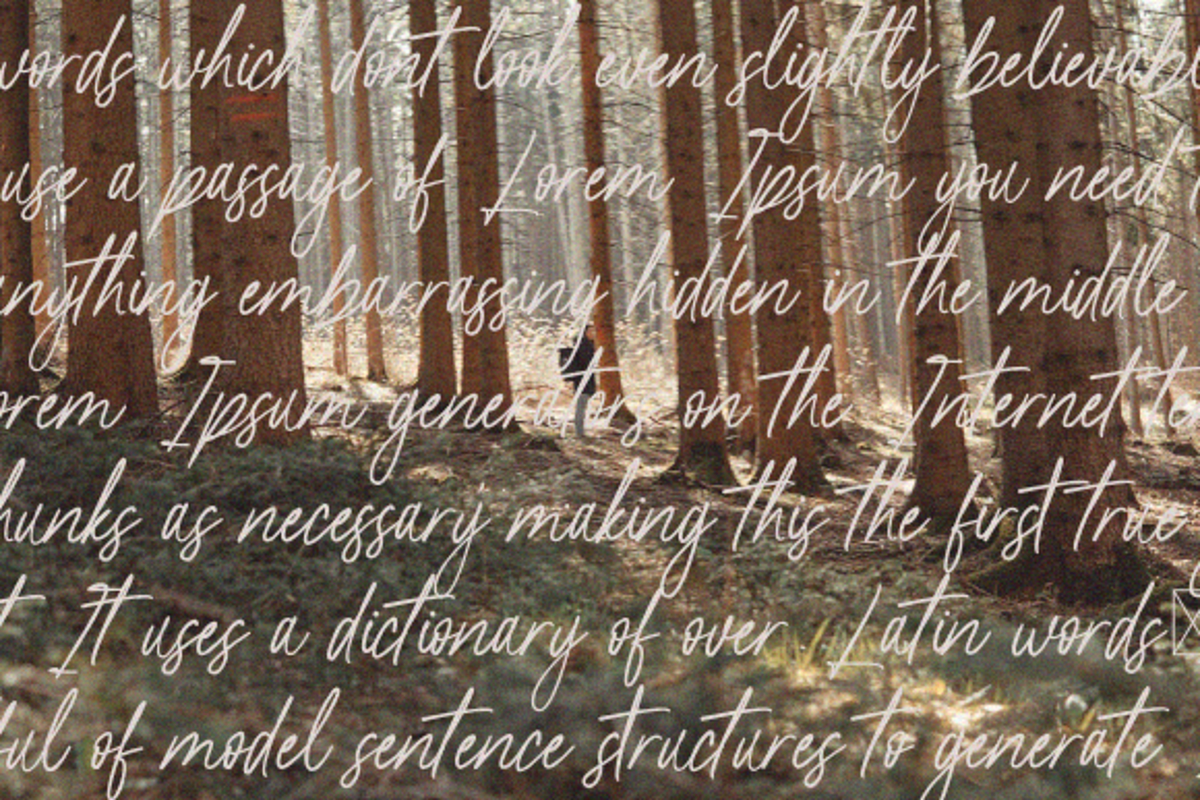 Stylish Fashion, a Handwritten Font by Muwatta Studio (Photo 3 of 7)