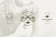 Vintage Badges vol 3, a Branding & Logo Template by blauananas (Thumbnail 6 of 9)