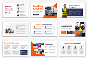 Trucking Solution Presentation, a Presentation Template by Sixtemp (Thumbnail 2 of 3)