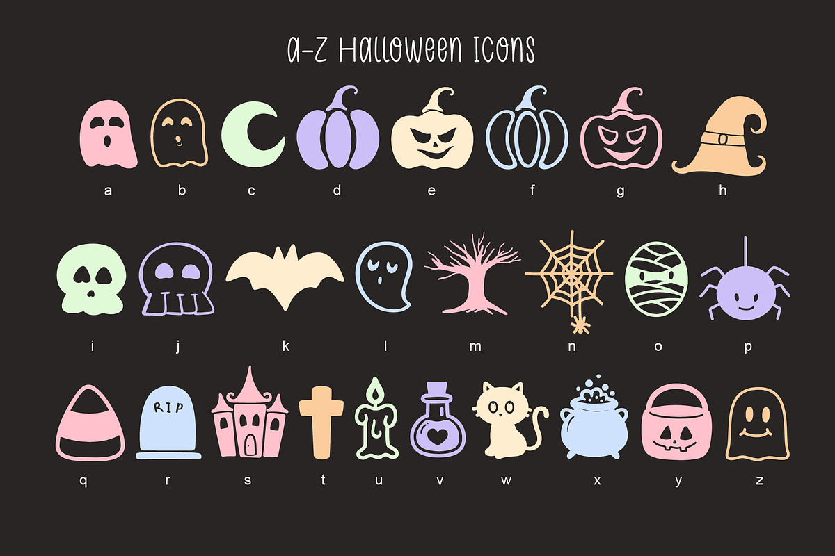 Spooky Buddy, a Symbol Font by BBtypeStudios (Photo 9 of 9)