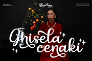Gliselyn Elegant Retro Script, a Script Font by Haps Space (Thumbnail 3 of 11)
