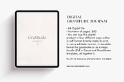 Gratitude Journal Printable, a Brochure Template by Her creative details (Thumbnail 2 of 9)