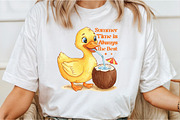 Summer Duck Sublimation Bundle, an Illustration by Libby Wishes (Thumbnail 10 of 12)