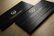 Simple Gold And Black Business Card, a Business Card Template by Marvel (Thumbnail 4 of 6)