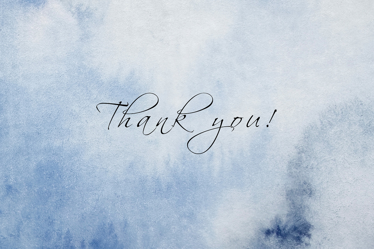 Blue Abstract Watercolor Backgrounds, a Texture Graphic by Navenzeles (Photo 10 of 10)
