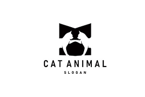 design pet cat logo animal care, a Branding & Logo Template by Maylianaw28