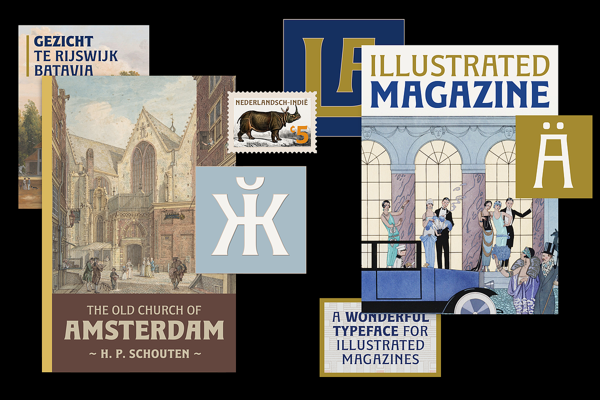 LANDHUIS - 8 Fonts, a Serif Font by Nasir Udin (Photo 5 of 15)