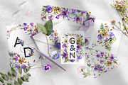 SPRING FLOWERS Watercolor Collection, a Decorative Illustration by Inna Sinano (Thumbnail 10 of 11)