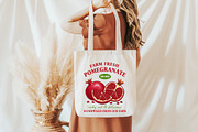 Farm Fresh Pomegranate Ruby Red PNG, an Illustration by Libby Wishes (Thumbnail 2 of 6)