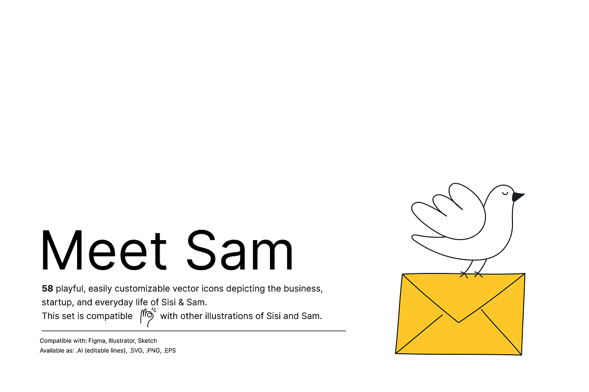 58 Cute Outline Vector Illustrations, a Finance Illustration by BadBrother (Photo 2 of 20)