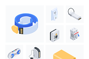 Devices Isometric Icons, a Duotone Icon by Vectors Market (Thumbnail 10 of 16)