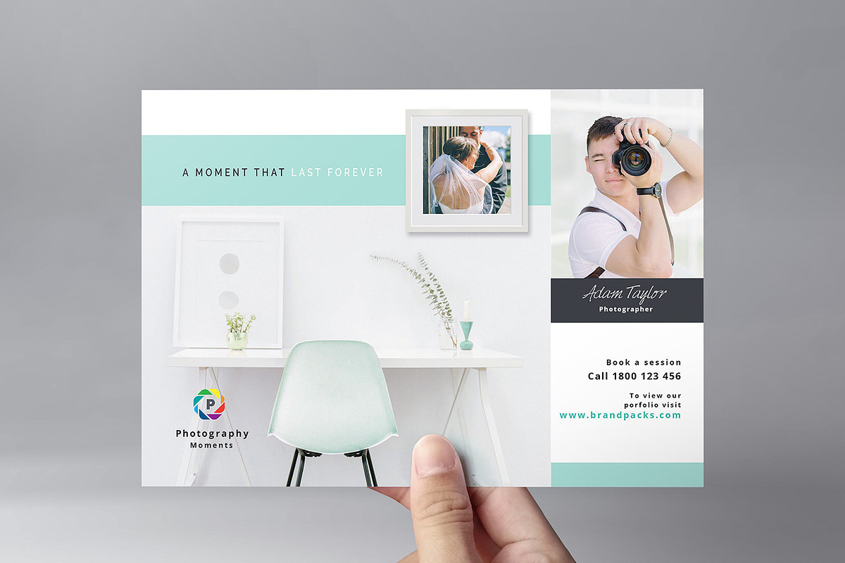 Wedding Photography Templates Pack 2, a Flyer Template by BrandPacks (Photo 8 of 18)