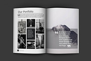 Black And White Proposal Project, a Brochure Template by feydesign (Thumbnail 8 of 16)
