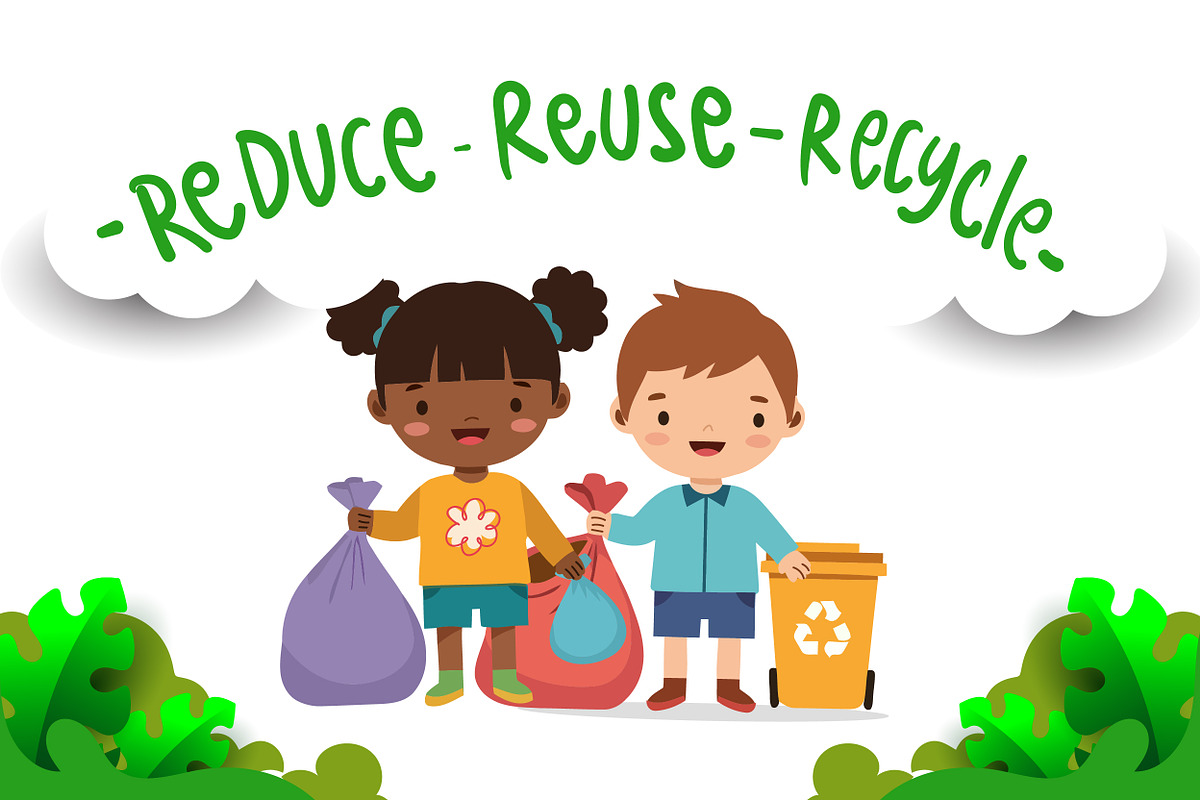 Cute Kids - Earth Day Activity, an Illustration by OtpirusGraphic (Photo 2 of 5)