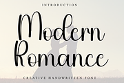 Modern Romance, a Handwritten Font by InermediaSTUDIO (Thumbnail 1 of 8)
