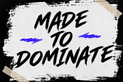 Bractley Bold Streetwear Brush Font, a Handwritten Font by Maulana Creative (Thumbnail 3 of 7)