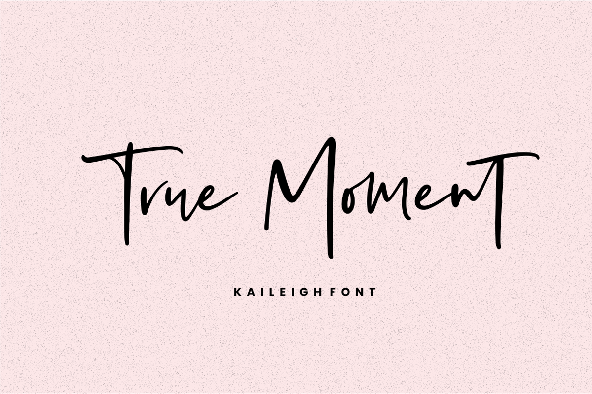 Kaileigh - Casual Script, a Script Font by Sronstudio (Photo 9 of 13)