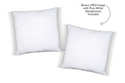 Two Pillow Mockup Bundle - PSD & JPG, a Product Mockup by MelissaBMockups (Thumbnail 7 of 8)